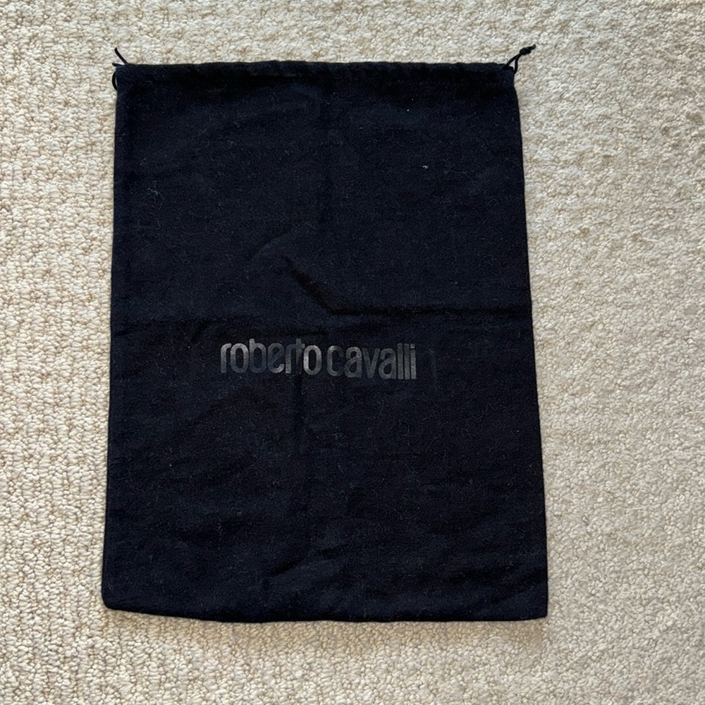 Roberto Cavalli dust bag black